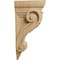 Ekena Millwork 3 3/4"W x 4 3/8"D x 8 1/2"H Medium Fig Leaf Corbel, Cherry COR03X04X08FICH - alternate 2